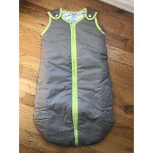 Baby Deedee Sleep Nest Khaki /lime 0-6M